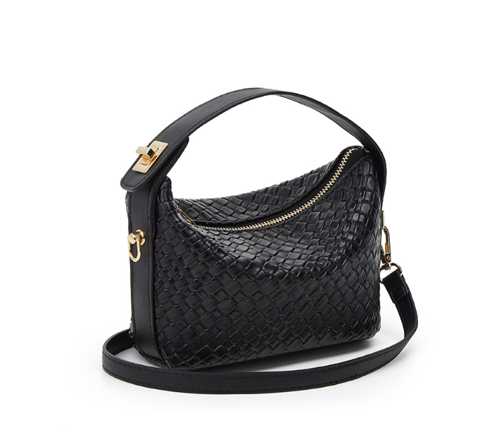 Korean crossbody black bag