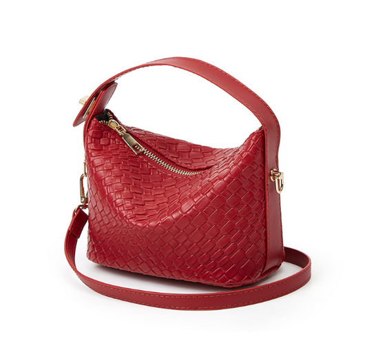Korean crossbody red bag