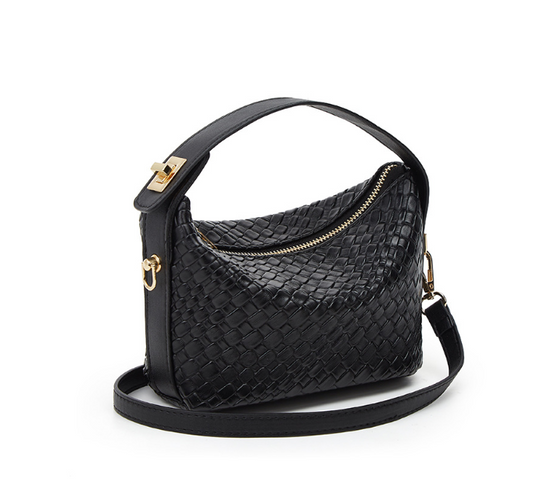 Korean crossbody black bag